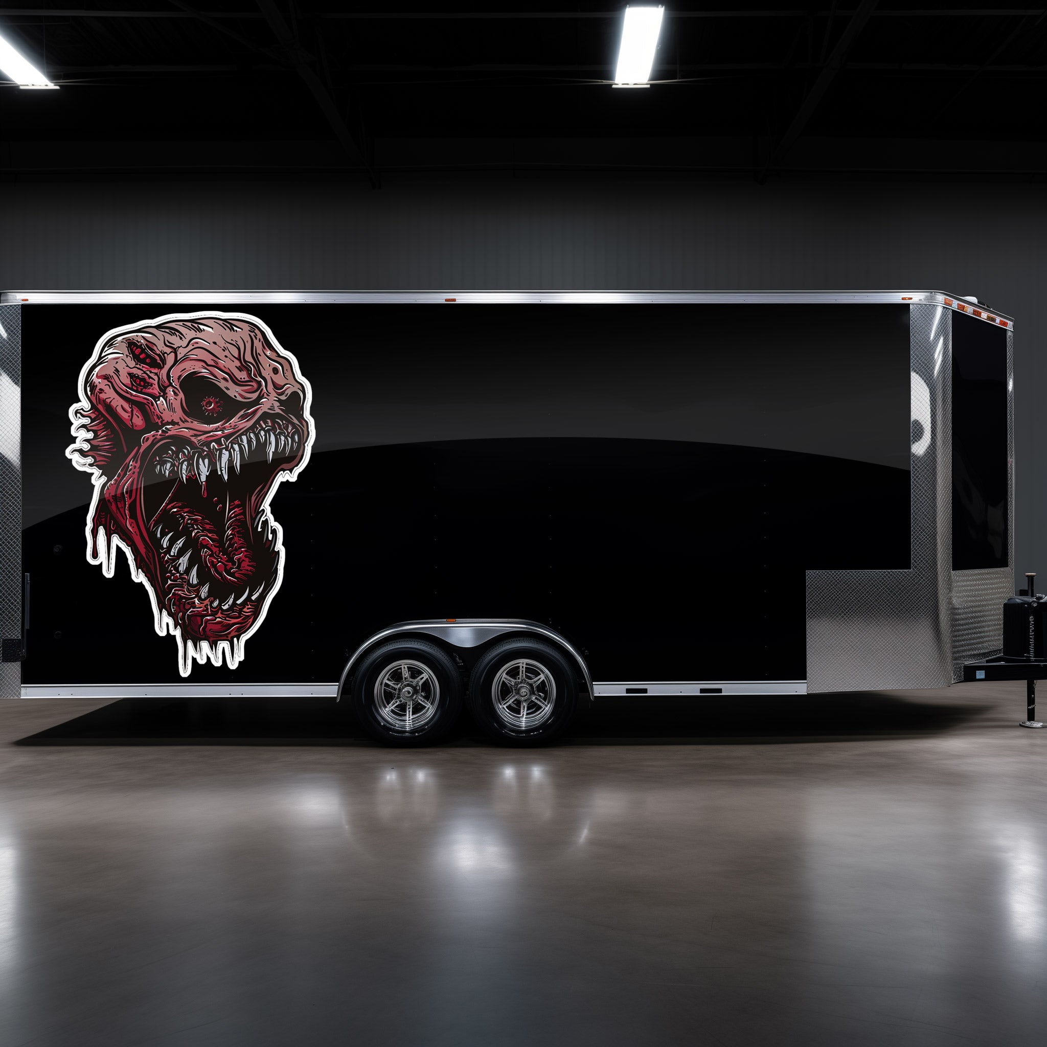 Thrasher Head - Decal